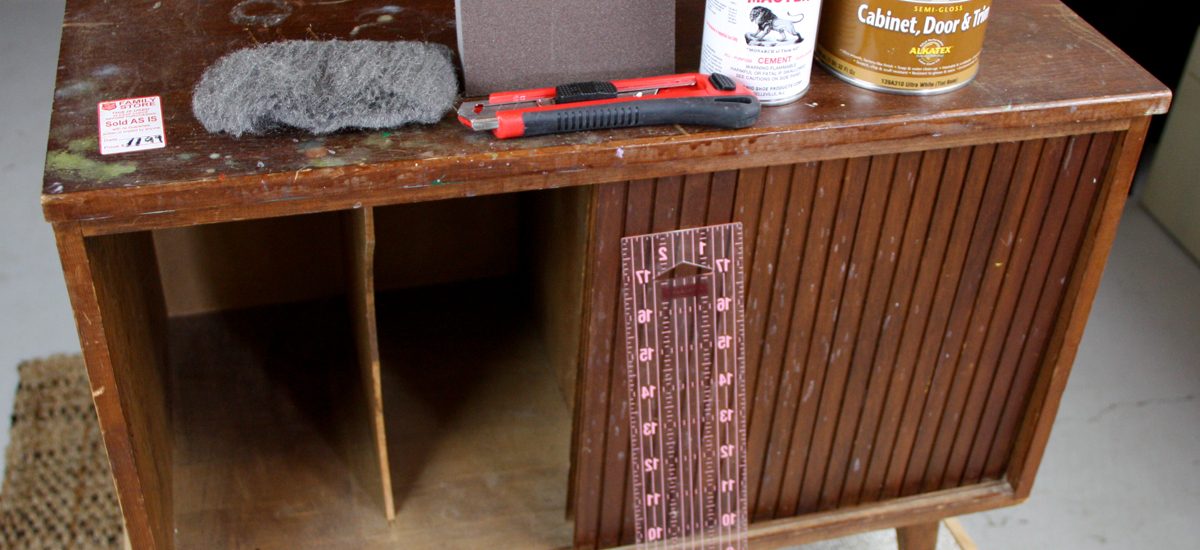 Record Cabinet Flip